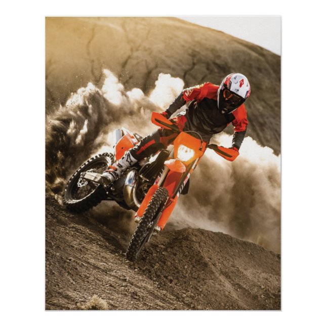 Motocross Rider Poster (Vorderseite)