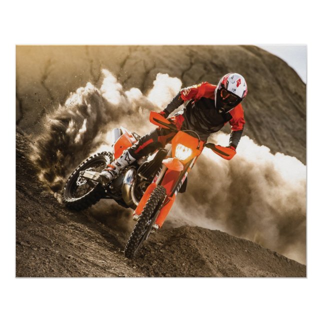 Motocross Rider Poster (Vorderseite)