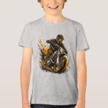 Motocross Rider Power Sliding Through Mud Tri-Blend Shirt<br><div class="desc">Capture the raw energy of motocross racing with this bold design featuring a dirt-bike rider power-sliding through a spray of mud. The dynamic motion and dramatic splash effect highlight the speed, skill, and adrenaline of off-road racing. Perfect for motocross enthusiasts, dirt bike riders, and fans of extreme motorsports, this striking...</div>