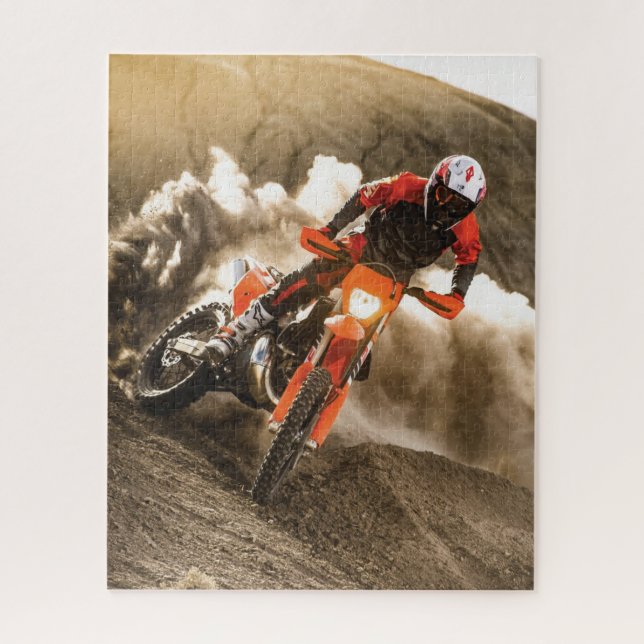 Motocross Rider Puzzle (Vertikal)
