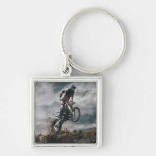 Motocross Rider Schlüsselanhänger