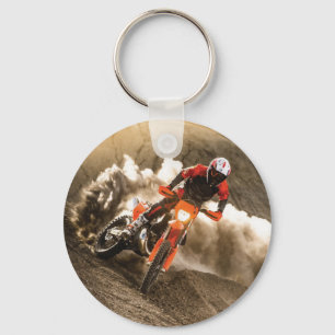 Motocross Rider Schlüsselanhänger
