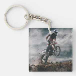 Motocross Rider Schlüsselanhänger