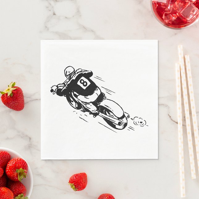 Motocross Rider Serviette (Von Creator hochgeladen)