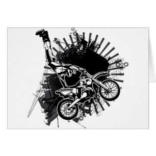 Motocross-Schmutz-Sprung