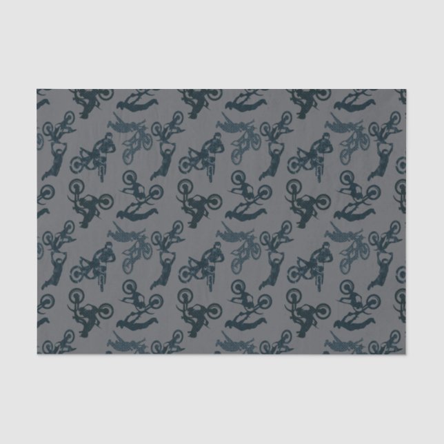 Motocross Seidenpapier (Vorderseite)