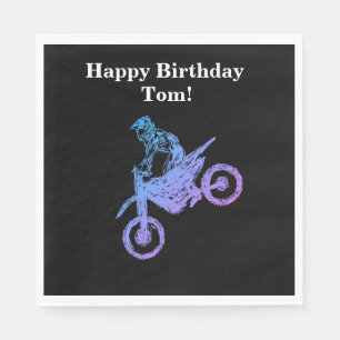 Motocross Serviette