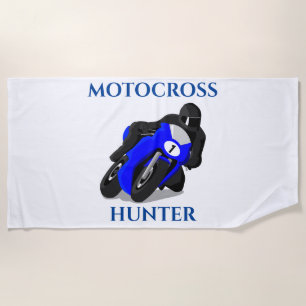MOTOCROSS Strandtuch. Strandtuch