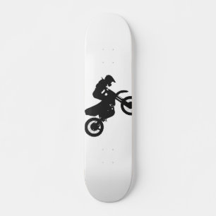 Motocross-Treiber - Hintergrundfarbe auswählen Skateboard