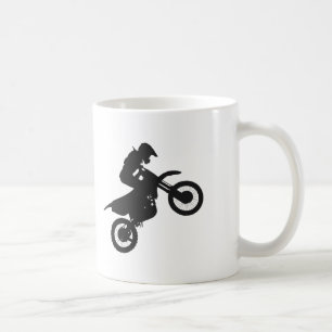 Motocross-Treiber - Wählen Sie die Hintergrundfarb Kaffeetasse