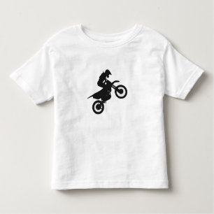 Motocross-Treiber - Wählen Sie die Hintergrundfarb Kleinkind T-shirt