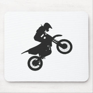 Motocross-Treiber - Wählen Sie die Hintergrundfarb Mousepad