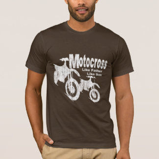 Motocross Vater/Sohn T-Shirt
