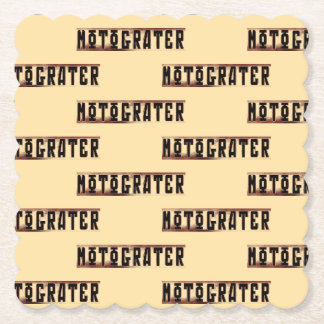 MOTOGRATER Papier-Reibbeläge Untersetzer