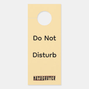 MOTOGRATER Papier-Türhänger  Türanhänger