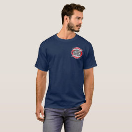 Motor 8 Grundbaumwolle T (schwere Mischwolle) T -  T-Shirt