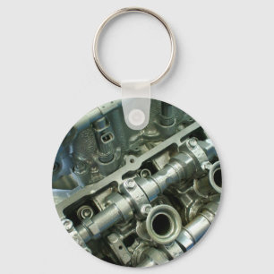 Motor-Bewegungseingeweide Schlüsselanhänger
