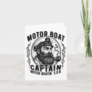 Motor Boatin' s.o.b. Vintager Pontoon Kapitän auf Karte