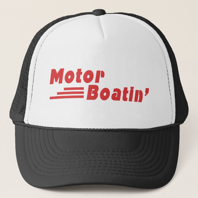 Motor Boatin Truckerkappe (Vorderseite)