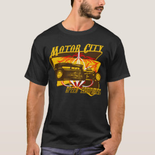 Motor City Speed Equipment Vintage Schild T-Shirt