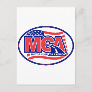 Motor Club of America Postkarte