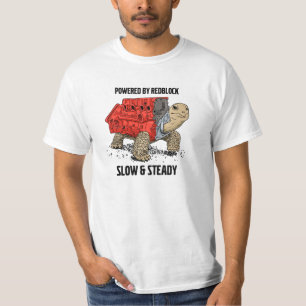 Motor der Schildkröte, langsam und stetig T-Shirt