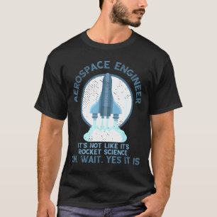 Motor des Ingenieurs für Luft- und Raumfahrt-Wiss T-Shirt