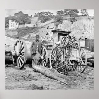 Motor des zivilen Krieges, 1865 Poster