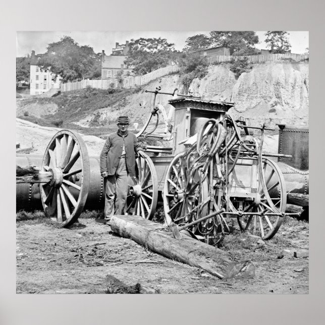 Motor des zivilen Krieges, 1865 Poster (Vorne)