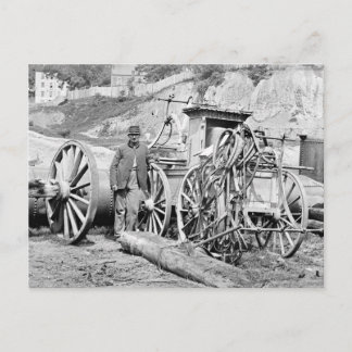 Motor des zivilen Krieges, 1865 Postkarte