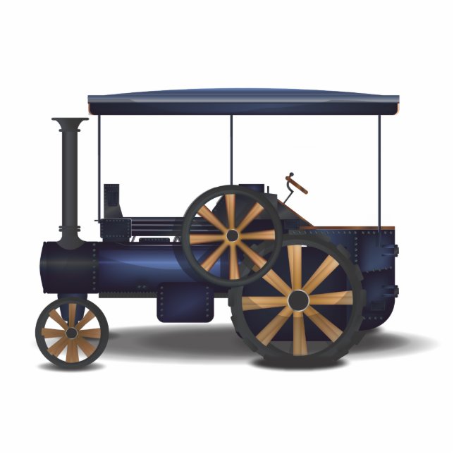 Motor Fotoskulptur Magnet (Vorne)