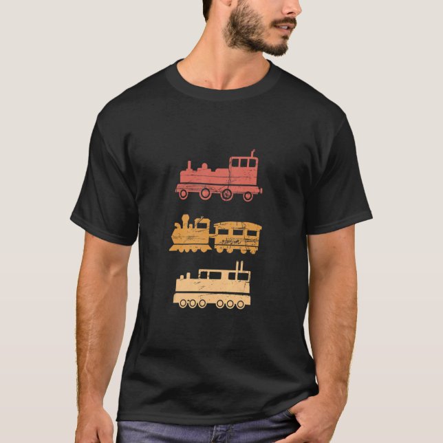 Motor für den Retro-Triebzug T-Shirt (Vorderseite)