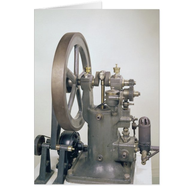 Motor für die Verbrennung, 1876 (Vorne)