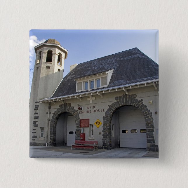 Motor-Haus der Nr.-19 in Washington, DC Button (Vorderseite)