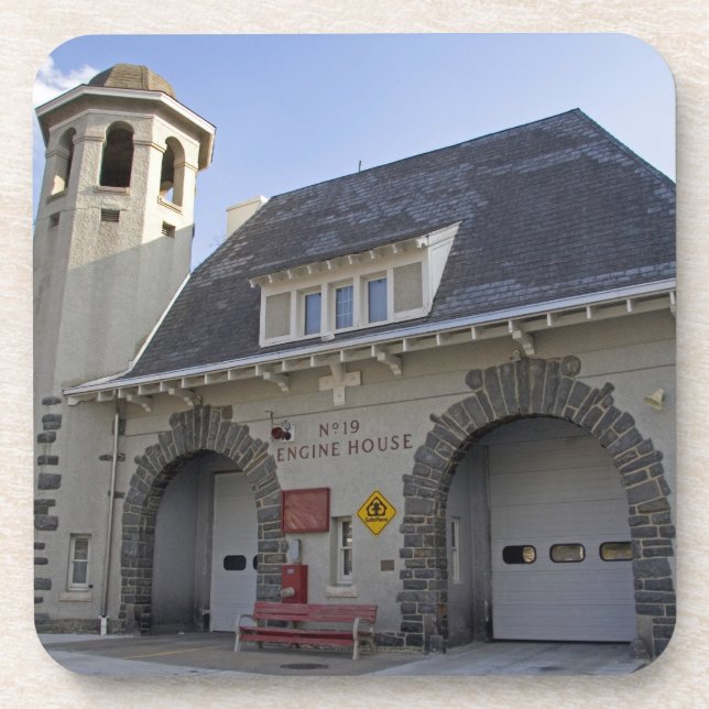 Motor-Haus der Nr.-19 in Washington, DC Getränkeuntersetzer (Vorderseite)