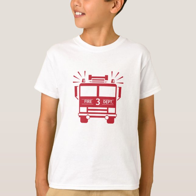 Motor | Kindergeburtstag-Shirt für LKW T-Shirt (Vorderseite)