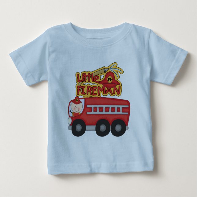 Motor Kleine Feuerhemden und Geschenke Baby T-shirt (Vorderseite)