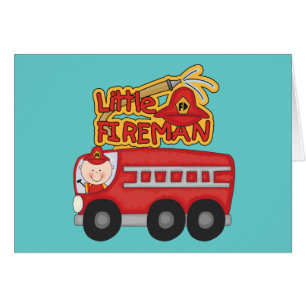 Motor-kleine Feuerwehrmann-T-Shirts und Geschenke