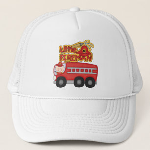 Motor-kleine Feuerwehrmann-T-Shirts und Geschenke Truckerkappe