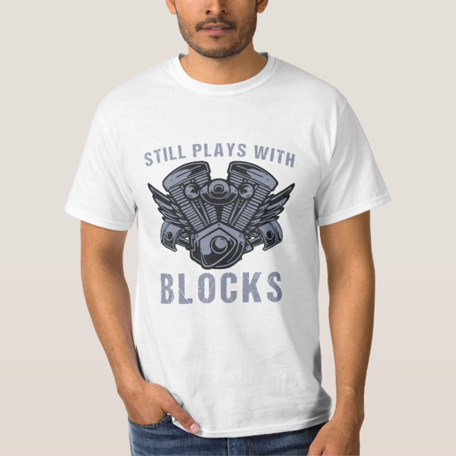 Motor Mechanischer Spaß für Autos T-Shirt (Vorderseite)