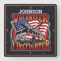 Motor NAME USA Flag Freiwilliger Feuerwehrmann