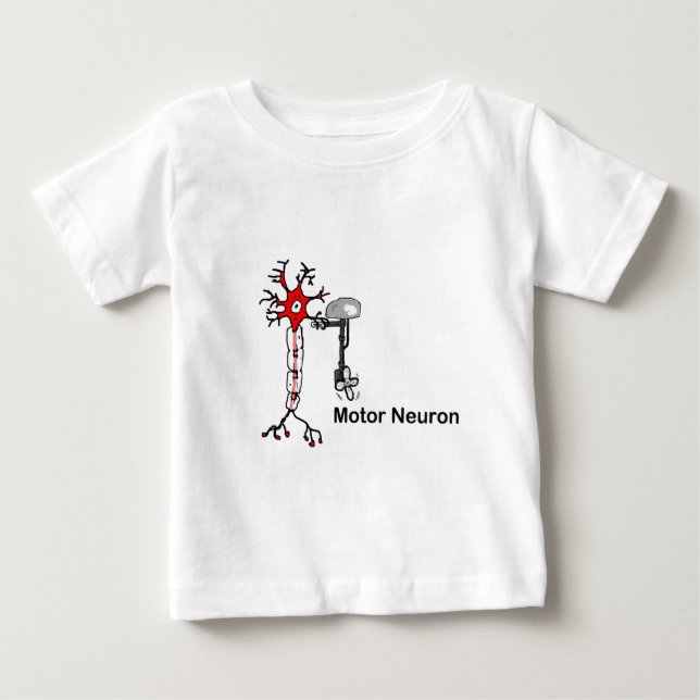 Motor Neuron Baby T-shirt (Vorderseite)