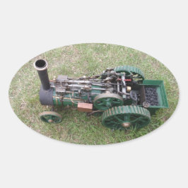 Motor Ovaler Aufkleber