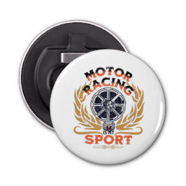 Motor Racing ist mein Sport Flaschenöffner