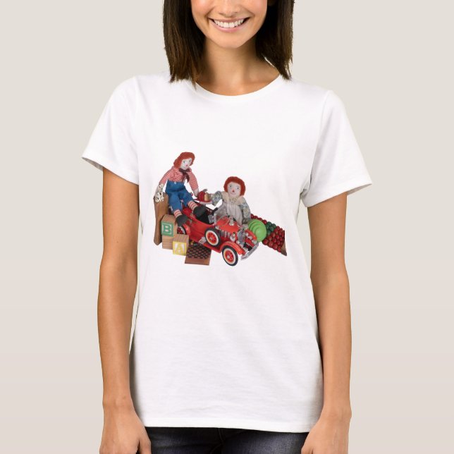 Motor Raggedy Ann & Andy T-Shirt (Vorderseite)