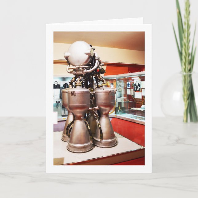 Motor RD214 Feiertagskarte (Vorderseite)