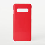 Motor Red Samsung Galaxy S10 Hülle<br><div class="desc">Motor Red #CF202A</div>