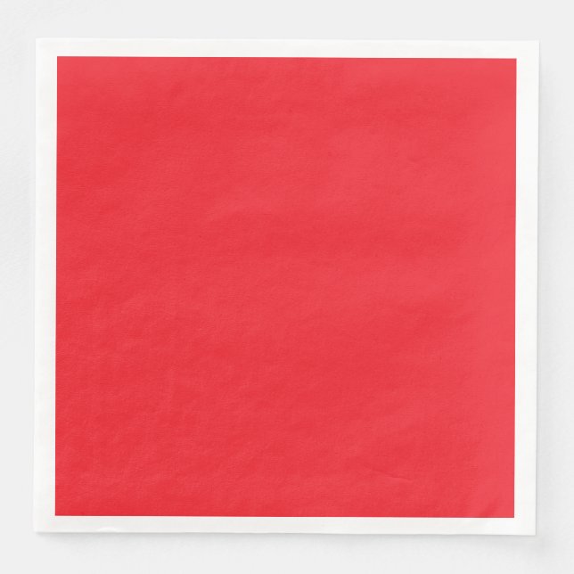 Motor Red Serviette (Vorderseite)
