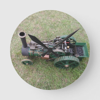 Motor Runde Wanduhr
