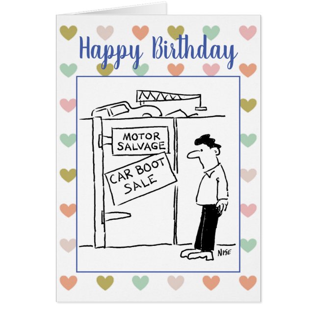 Motor Salvage Car Boot Sale Joke (Vorne)